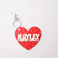 Heart Backpack Name Tag