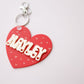 Heart Backpack Name Tag