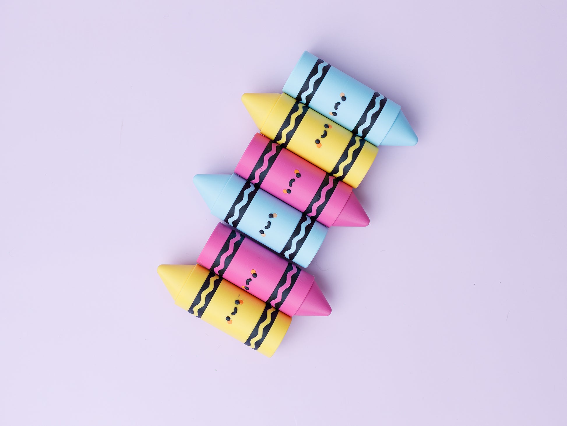 Back to school collection 3D printed fidget clickers