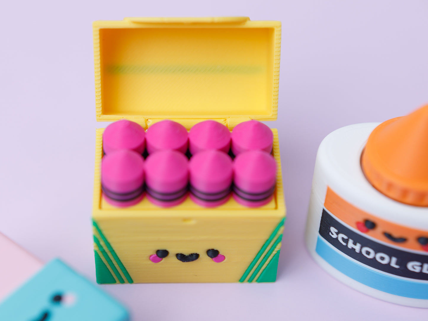 Back to school collection 3D printed fidget clickers