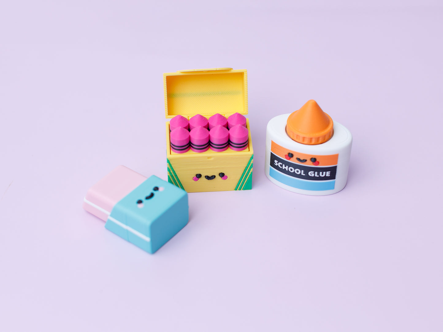 Back to school collection 3D printed fidget clickers