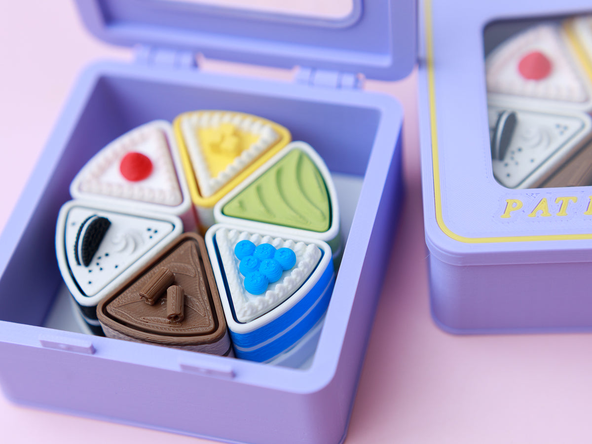 Mini Cake Box fidget clickers