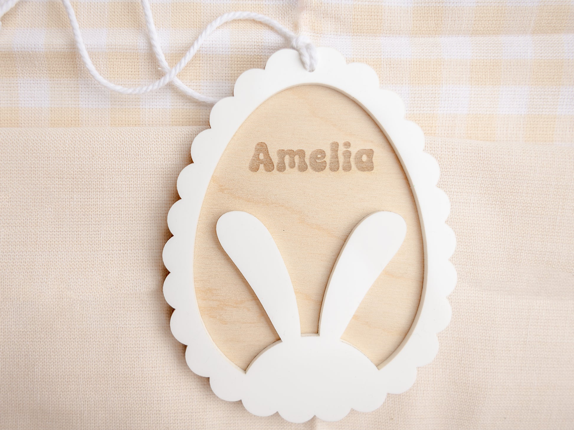 Easter Name Tag | Personalized Easter Basket Name Tag - MaiCre8tions