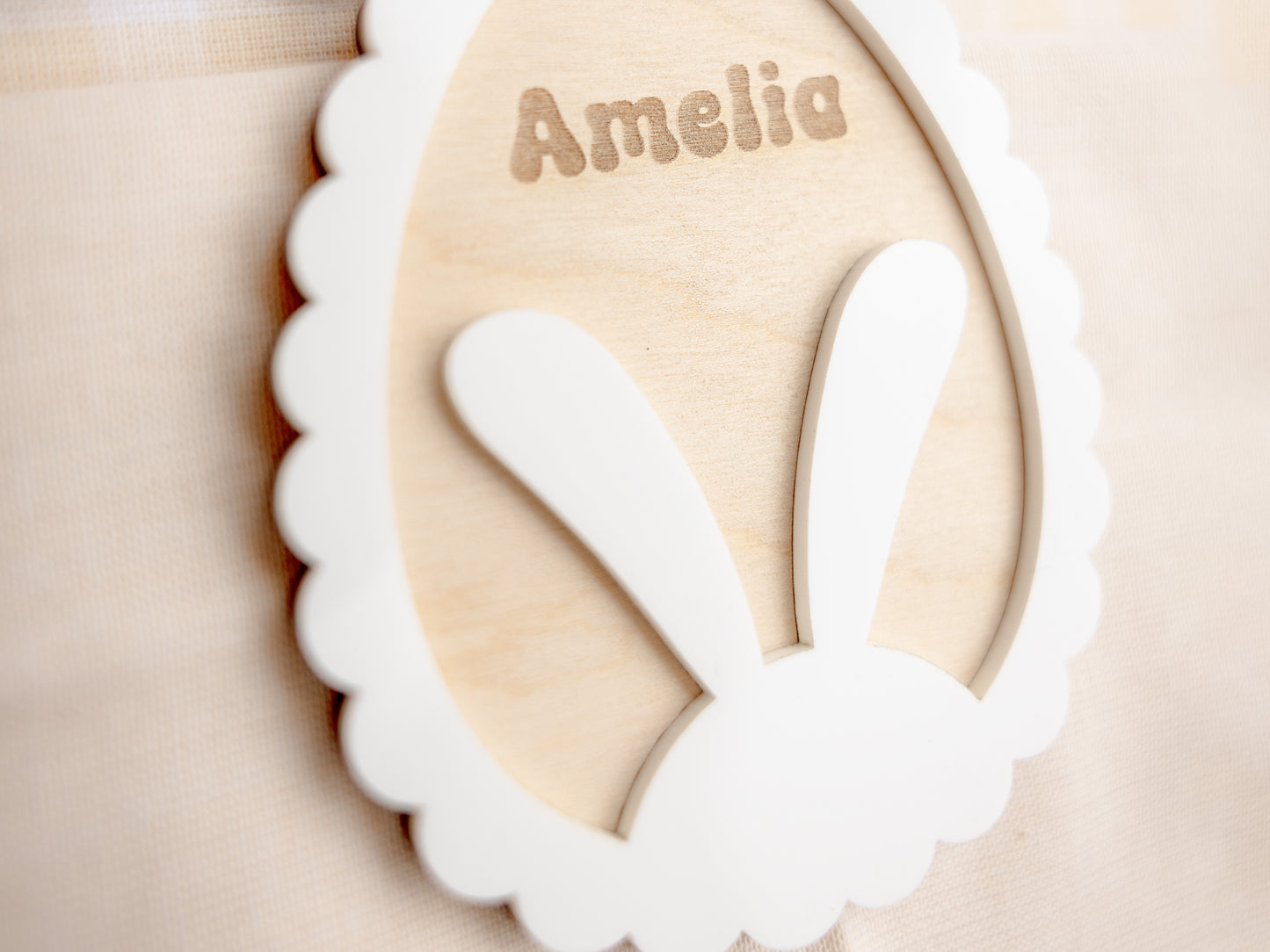 Easter Name Tag | Personalized Easter Basket Name Tag - MaiCre8tions