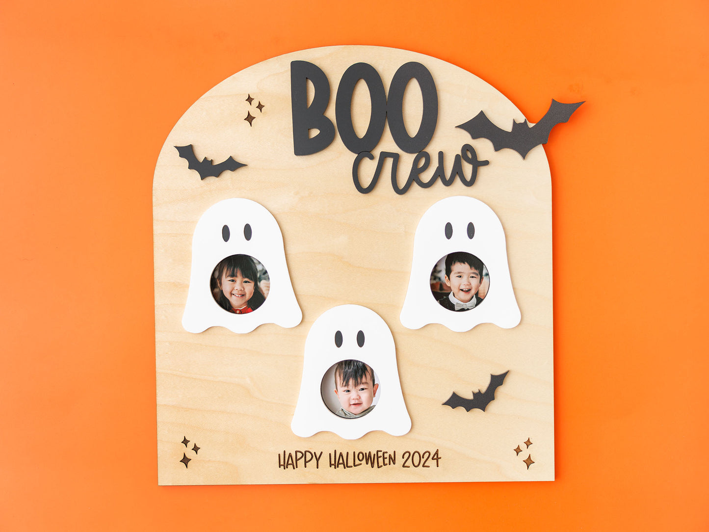 Boo crew Halloween photo frame