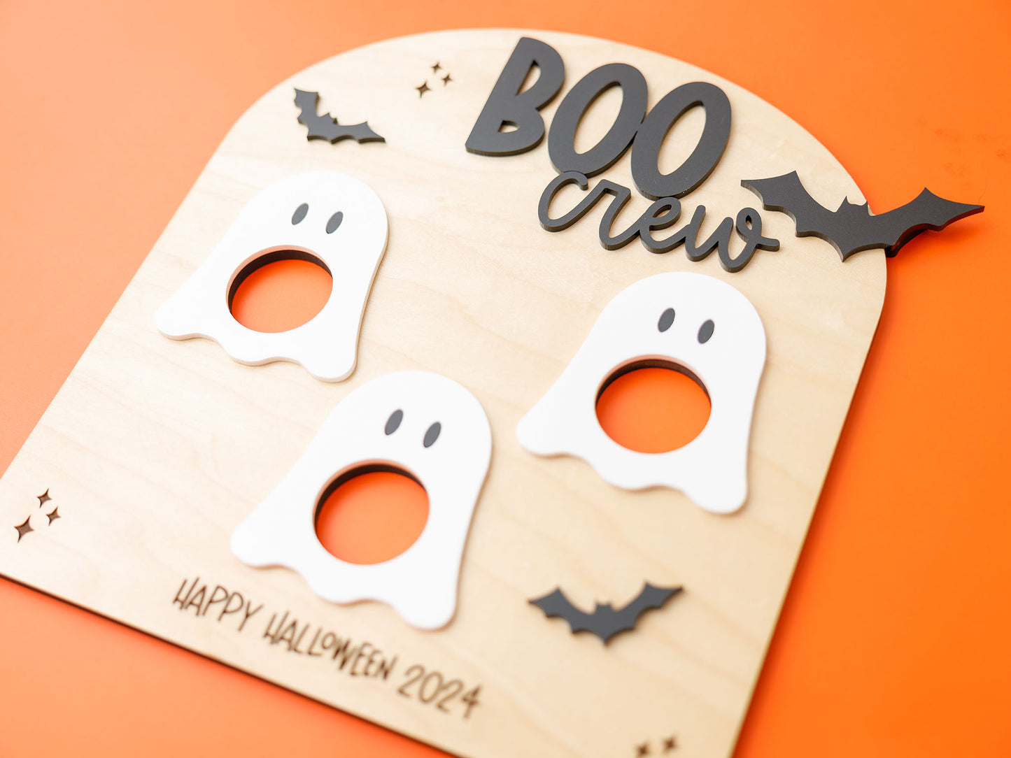 Boo crew Halloween photo frame