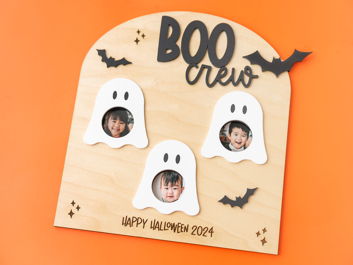 Boo crew Halloween photo frame