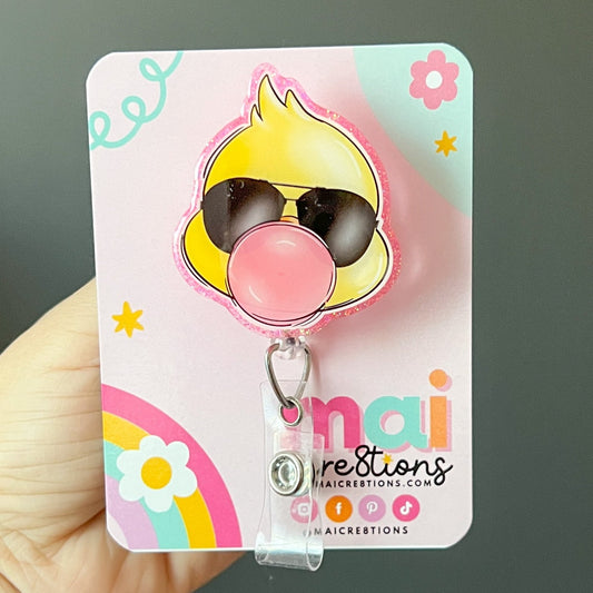 Chick bubble gum badge reels