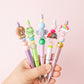 Cute animal iridescent beaded pen_maicre8tions