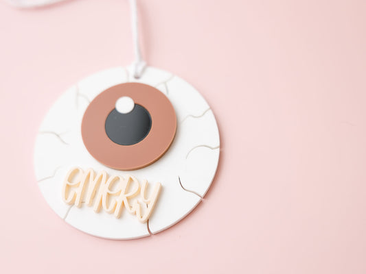 Eyeball Boo Basket Name Tag 1