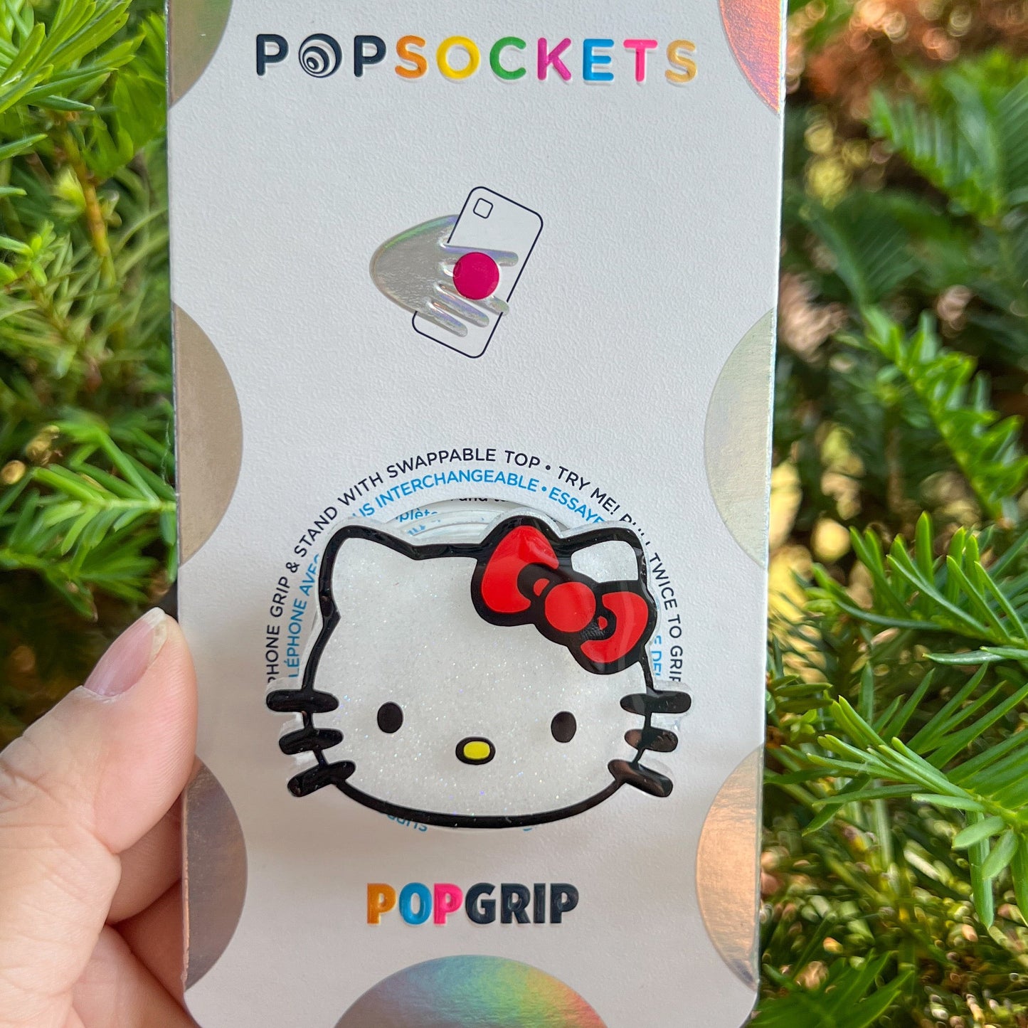 Hello Kitty Phone Grip - MaiCre8tions