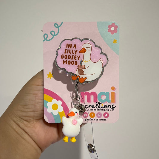 Silly goose badge reels