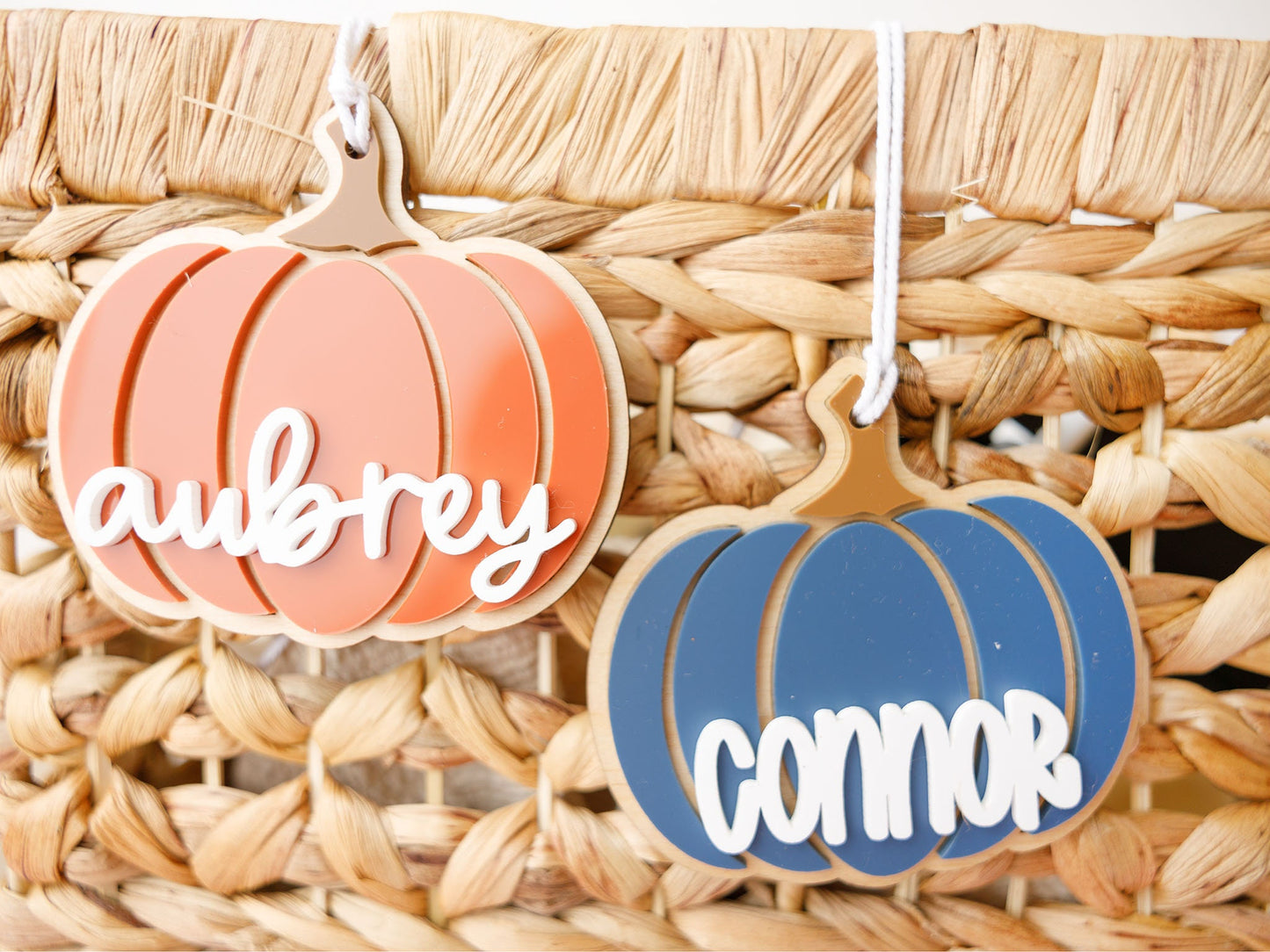 Pumpkin Boo Basket Tag