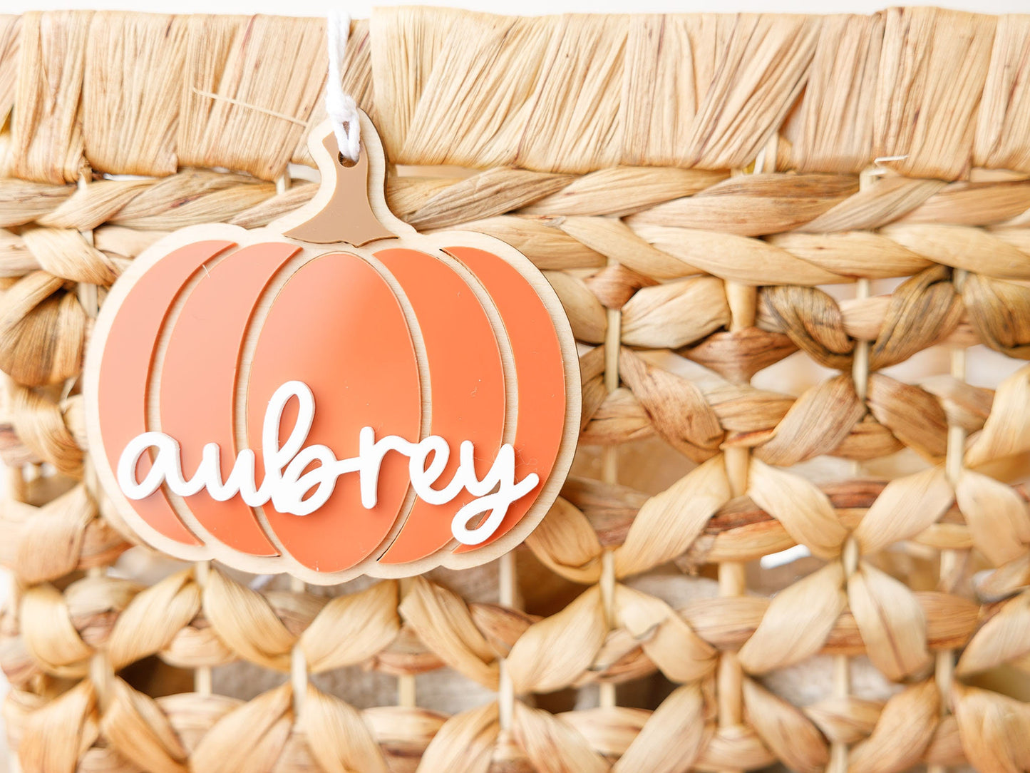 Pumpkin Boo Basket Tag
