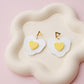 Fried Egg Valentines Acrylic Earrings