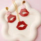 Lips Valentines Acrylic necklace
