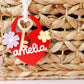 Heart Lock and key Valentine&#39;s Day Acrylic Name tag for kids