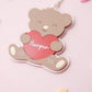 Teddy Bear Valentine’s Basket Name tag for kids