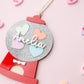 Gumball Machine Valentine’s Basket Name tag for kids