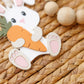 Easter Bunny Carrot Name Tag