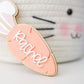 personalized easter bunny carrot name tag for kids