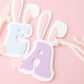 Personalized Easter Basket Bunny Name Tag for Girls and Boys