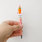 Easter bunny with carrot beaded pen Easter gift for Teachers
