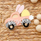 Pickup truck Easter Basket Name Tag for Kids