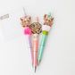 Highland Cow beaded pen