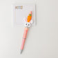 Easter bunny with carrot beaded pen Easter gift for Teachers