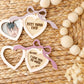 Heart Locket Photo Fridge Magnet Mothers Day Gift for Mom