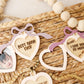 Heart Locket Photo Fridge Magnet Mothers Day Gift for Mom