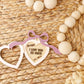 Heart Locket Photo Fridge Magnet Mothers Day Gift for Mom