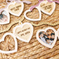 Heart Locket Photo Fridge Magnet Mothers Day Gift for Mom