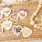 Heart Locket Photo Fridge Magnet Mothers Day Gift for Mom