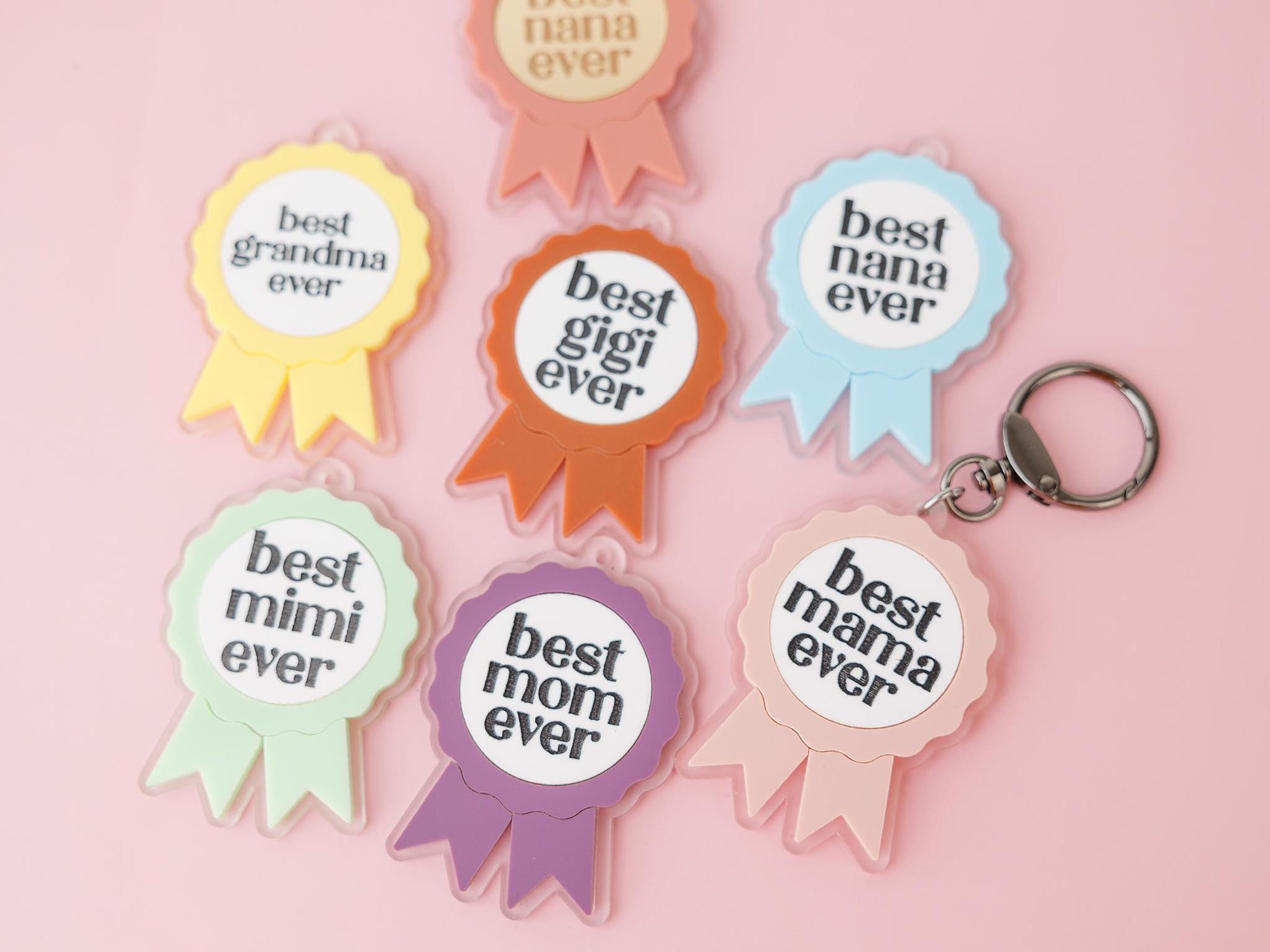 Personalized Mother's Day keychain Gift for Mom Handbag accessories Best Mama keychain Mother's Day Gift for grandma Custom Acrylic keychain