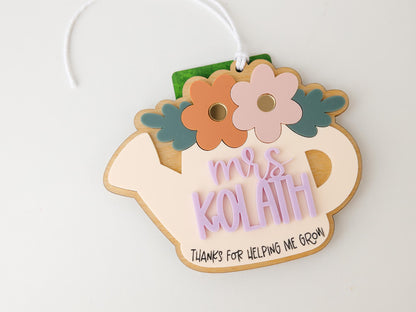 Teacher Appreciation Day Gift card holder