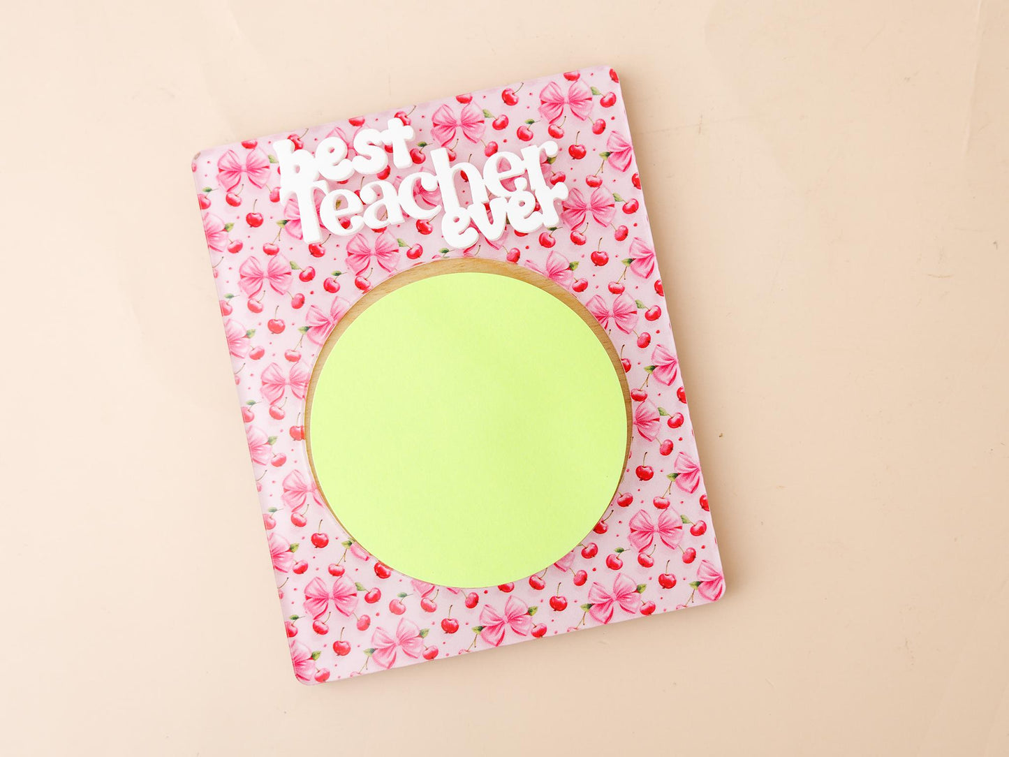 Sticky Note Holder for Teacher Cute Sticky Note Organizer Teacher Appreciation Gift