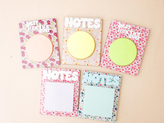 Sticky Note Holder for Teacher Cute Sticky Note Organizer Teacher Appreciation Gift