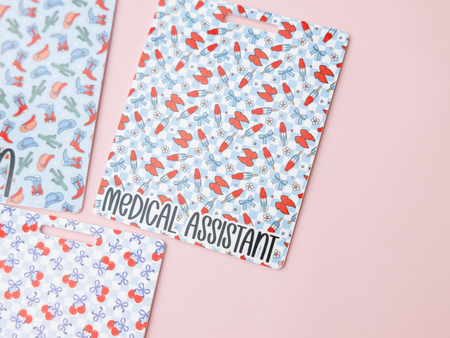 Patriotic Badge Buddy for healthcare workers
