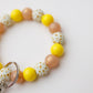 Sunflower Beaded Wristlet Keychain Summer Trendy Beaded wrislet