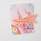 Jumbo starfish Acrylic Earrings