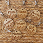 Engraved flowers Mom keychain Personalized keychain Mother's Day Gift for Mom Gift for Grandma