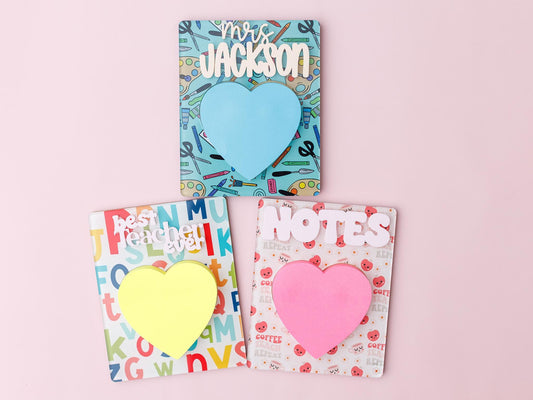 Sticky Note Holder for Teacher