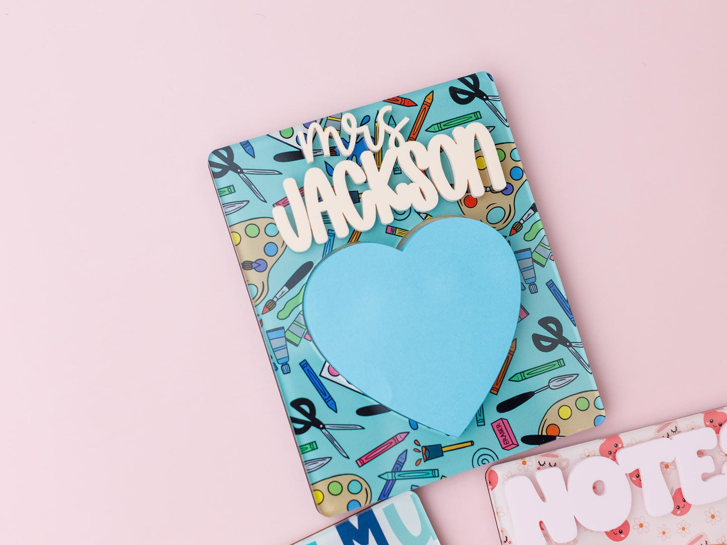 Sticky Note Holder for Teacher
