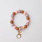 School stuffs Beaded Wristlet Keychain