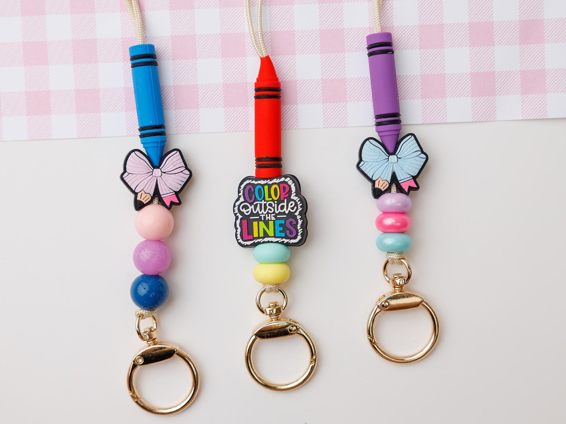 Color out of the lines Lanyard for Teachers Appreciation Gift 2025 Custom Lanyard Gift for Teachers