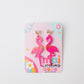 Flamingo bow Acrylic Earrings, Summer acrylic earrings, Beach vibe Dangle Earrings, Earrings for girls, Trendy Accessories