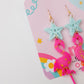 Flamingo Starfish Acrylic Earrings