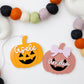 Halloween 2025 Pumpkin name tag